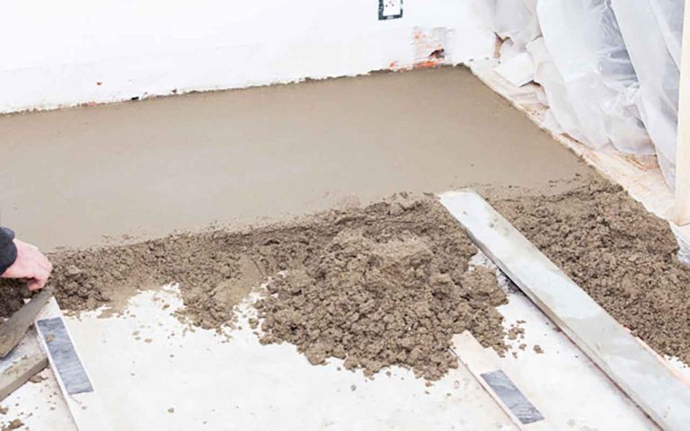 épaisseur minimum chape carrelage