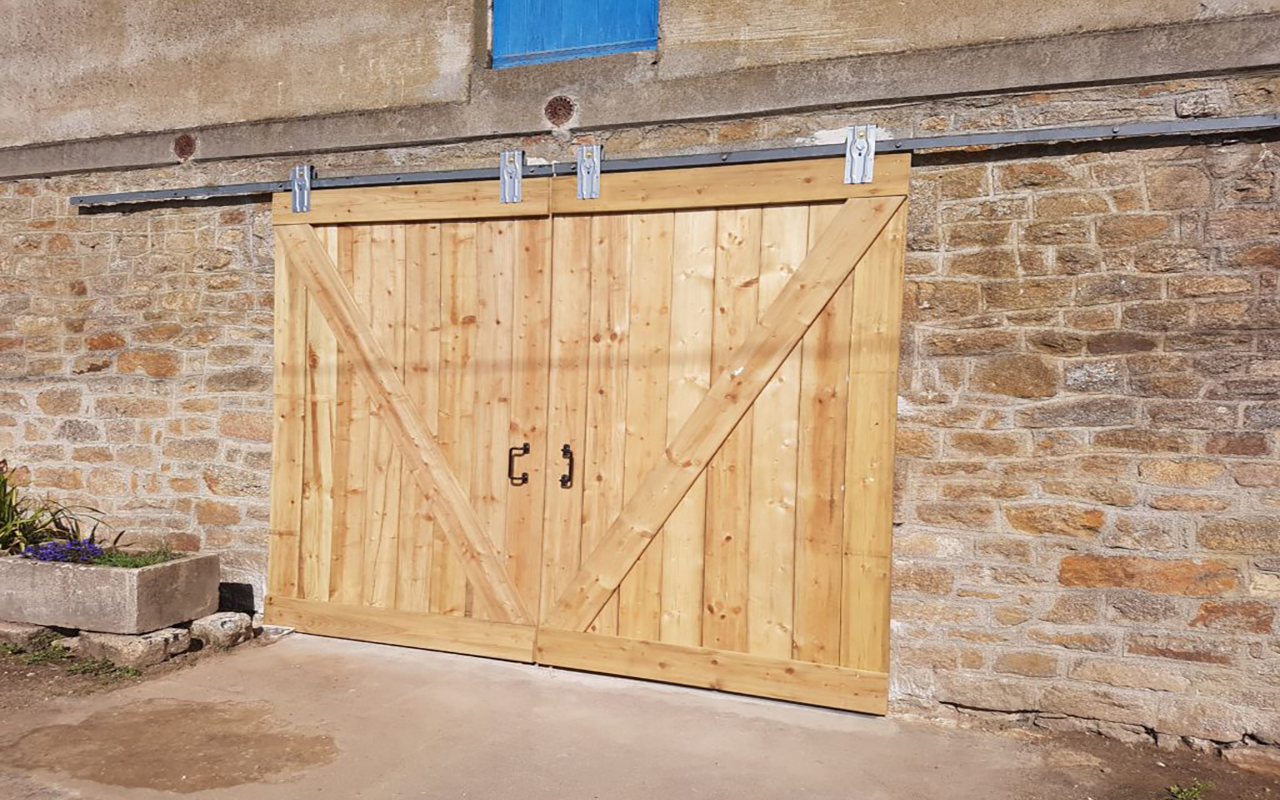 Fabriquer porte coulissante