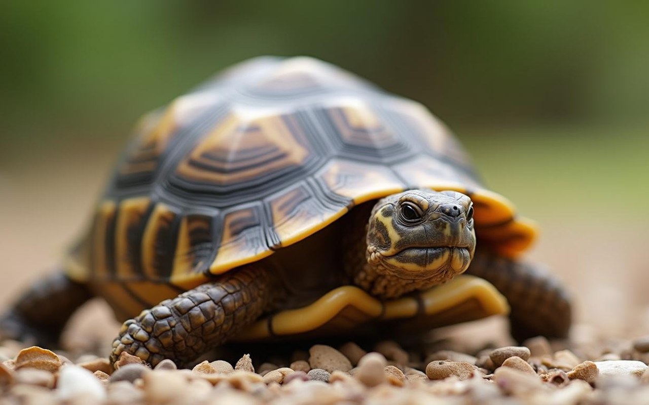 Illustration réaliste sur Bébé de la tortue : guide complet du développement et de l'élevage des tortues